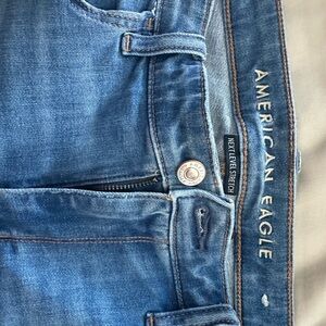 American Eagle Outfitters Men's Light Blue Skinny Jeans